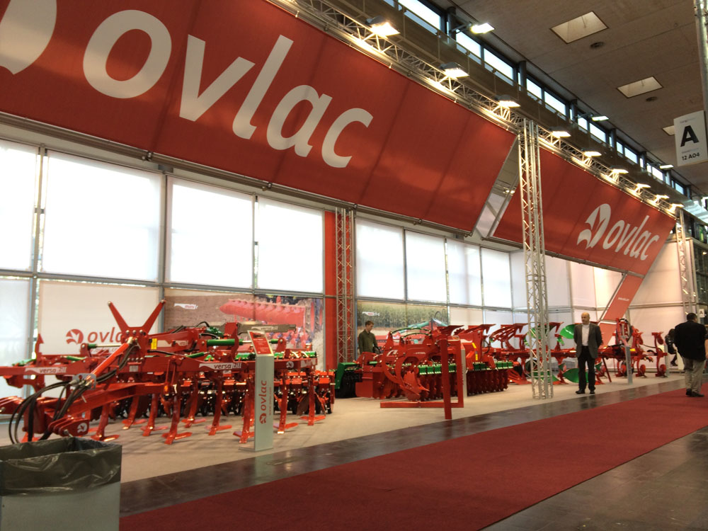 Nuevos desarrollos tecnológicos en cultivadores y arados OVLAC, en Agritechnica 2015